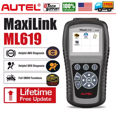 $99 • Buy Autel For Mercedes-Benz BWM Volvo VW ABS SRS Reset Tool OBD2 Diagnostic Scanner