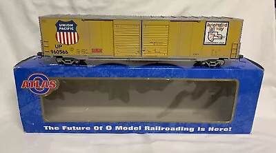 Weathered Atlas O 2-rail Union Pacific 60’ Auto Parts Box Car! O Scale Freight • $79.99