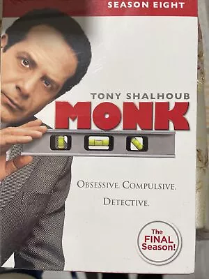 Monk: Season Eight (DVD 2010 4-Disc Set) • $9.99