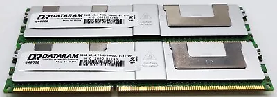 64GB 2x32GB DATARAM 64800B 4Rx4 PC3L-10600L DDR3L-1333 RAM Memory Shielded • £59.96