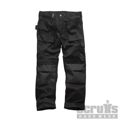 £17.99 • Buy Scruffs Worker Trousers Heavy Duty Deep Pockets Cargo Pants 36w 32l T54823