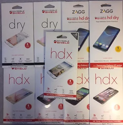 $5.99 • Buy New Zagg Invisible Shield Full Body Screen Protector For IPhone / Samsung / HTC!