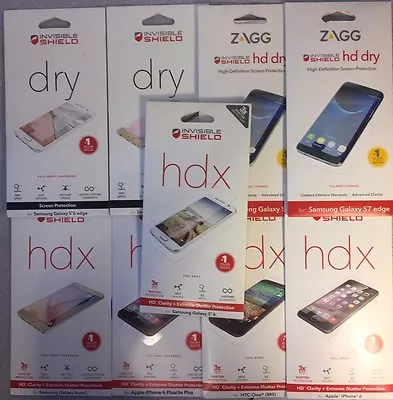 New Zagg Invisible Shield Full Body Screen Protector For IPhone / Samsung / HTC! • $4.69