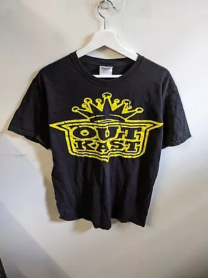 Vintage Outkast Shirt Mens Medium Black Rap Tee Hip Hop Y2K Andre 3000 Adults • $125