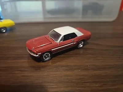 Greenlight Muscle Car Garage 1968 Ford Mustang California Special Red 1/64 • $15