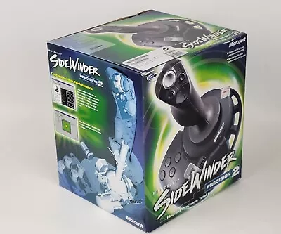 Microsoft Sidewinder Precision 2 Joystick PC Controller Brand New Factory Sealed • $59.99