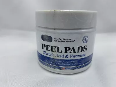 JNS Peel Pads Glycolic Acid & Vitamins Acne Dark Spots AntiAging 50 Pads • $13.69