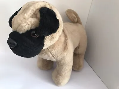 Pug Puppy Dog Beige  & Black Build A Bear Soft  Toy • £9.50