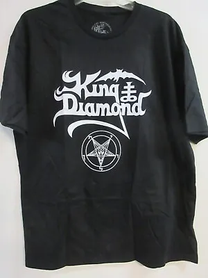 King Diamond Logo Official Merch Band Concert Music T-shirt Large • $15.99