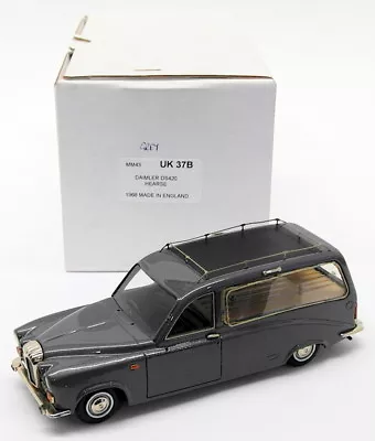 Minimarque 43 1/43 Scale Model Car UK37B - 1968 Daimler DS420 Hearse - Grey • $134.99