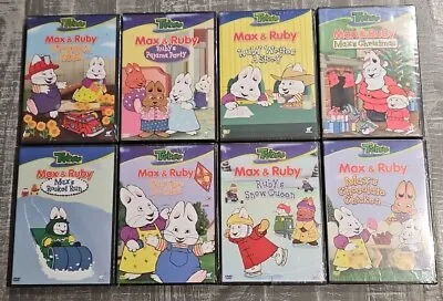 Max & Ruby DVD Lot (8) Fireman Pajama Party Rocket Run Snow Queen Story+ NEW • $74.95