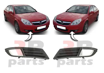 For Opel Vauxhall Vectra C 2005 - 2008 Front Bumper Foglight Grille Black Pair • $62.09