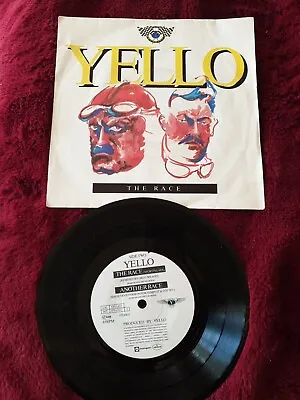 7inch Single Record Yello The Race Pic Cover Great Condition • £4.99