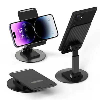 Foldable Phone Tablet Desktop Stand Desk Holder Mount Cradle For Cell Phone IPad • $4.95
