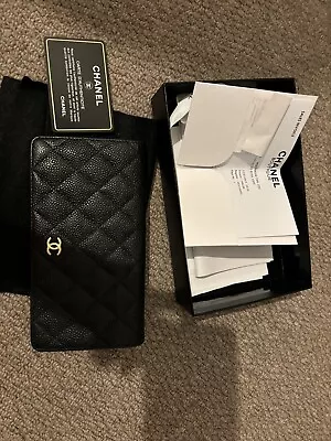 Chanel Caviar Long Wallet - Excellent Condition- With Proof Of Purchase • £600