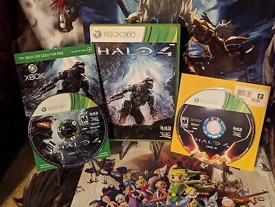 Halo 4 (Microsoft Xbox 360 2012) With Insert Tested & Working • $6.99