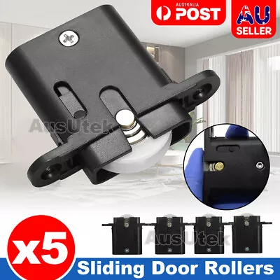 5X Sliding Security Screen Sliding Door Rollers Wheels Replacement DIY Parts SYD • $12.95