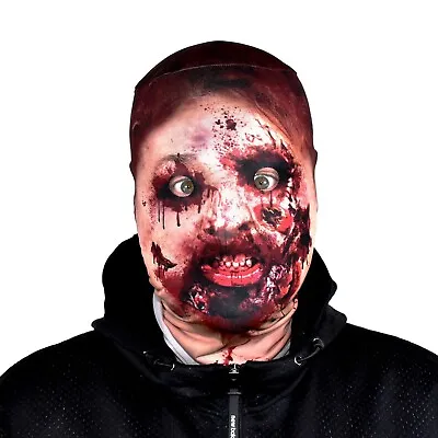 Clearance Zombie V2 Halloween Face Mask | Lycra Fabric Faceskinz | Sale • £9.99