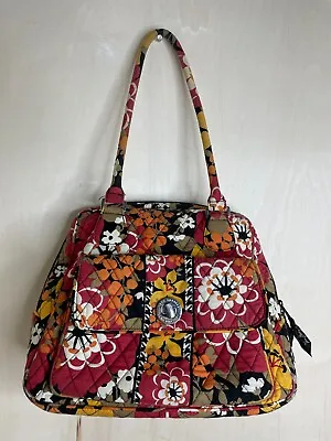 Vera Bradley Glenna Shoulder Bag Bittersweet Print Orange/yellow • $20.69