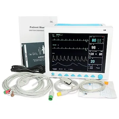 USCONTEC FDA&CE ICU CCU Vital Signs Patient Monitor6 Parameters CMS8000 Newest • $599