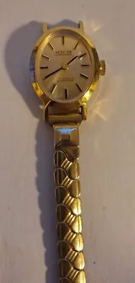 Beautiful Montine 17 Jewels Ladies Mechanical Watch For Repairs  • $16.17