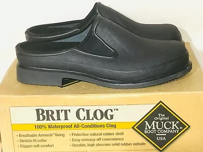Muck Boot Co. New Brit Clog Unisex Waterproof Men's 12/11.5 ~ Women's 13/13.5' • $19.99