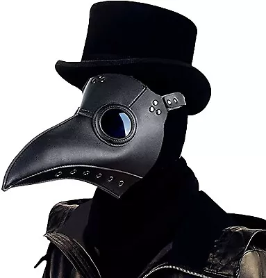 $18.89 • Buy US! Plague Doctor Mask Long Nose Raven Bird Mask For Halloween Cosplay Costume