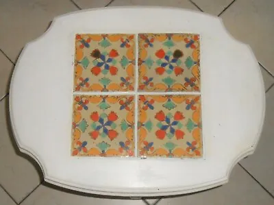 Vintage 1930's California Pottery 4-Tile Table • $168.75