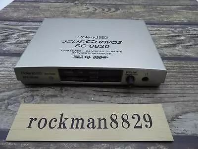 Roland SC-8820 SOUND Canvas MIDI Sound Module From Japan • $161.49