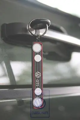 Genuine VW Golf GTI MK 2 Headlamp Grille Style Keyring Key Chain Ring ZCP902795 • $25.05