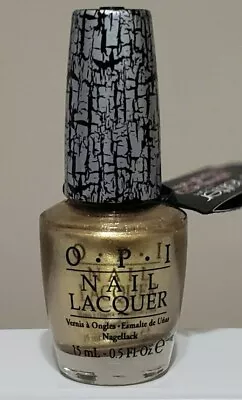 OPI Nail Polish Lacquer NL E60 Gold Shatter - 0.5 Oz • $6.79
