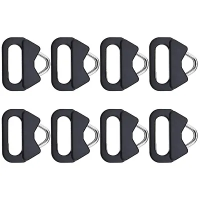 4 Pairs Camera Lug Ring Shoulder Strap Triangle Split Ring With Cap For Leica • £8.66
