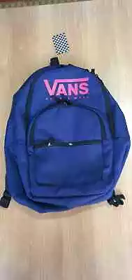 VANS Bag Motivatee 2 Unisex Backpack Blue Picnic School Bag Shoulder ONE SIZE • £29.99