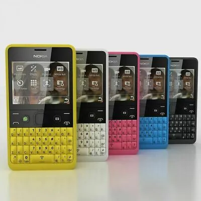 Nokia Asha 210 - (Unlocked) Mobile Phone Qwerty Phone MP3 GSM Wifi Cell Phone • £35.99