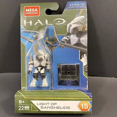 Mega Construx Bloks Halo Light Of Sanghelios Heroes Series 15 Honor Guard Figure • $27.34