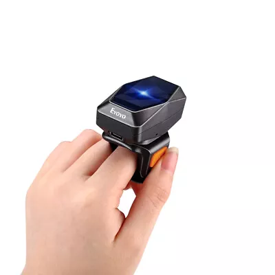 Eyoyo 1D Bluetooth Wearable Ring Barcode Scanner Mini Finger USB Bar Code Reader • $36.32