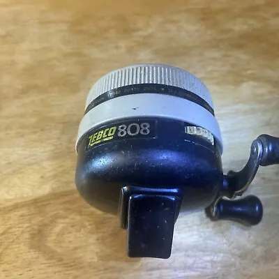 Vintage Zebco 808 Metal Foot Casting Reel Made In USA • $9