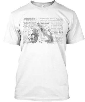 Nelson Mandela T-Shirt Made In The USA Size S To 5XL • $22.52