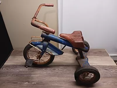 AMF Junior Trike Tricycle Rare Blue American Machine Foundry • $124.99