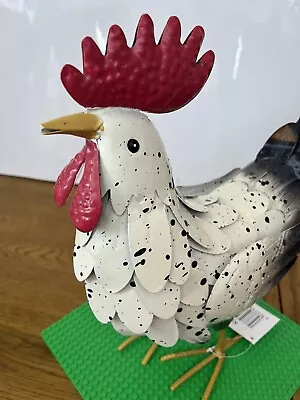 Metal Chicken Ornament- Stunning! • £20