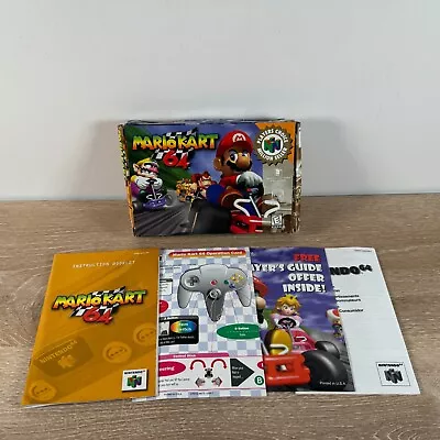 Mario Kart 64 N64 Original Nintendo 64 Box And Inserts Only NO GAME • $69.99