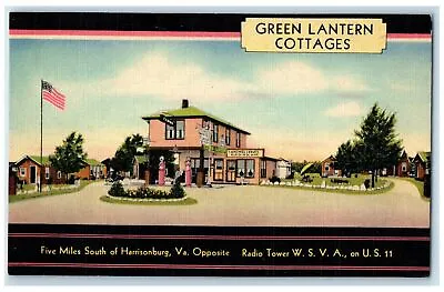 C1950's Green Lantern Cottages South Of Harrisonburg Virginia VA Posted Postcard • $29.95