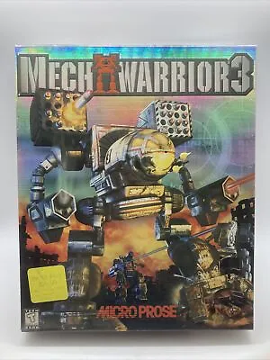 Mech Warrior 3 PC CD-ROM 1999 MicroProse Big Box Video Game • $79.99