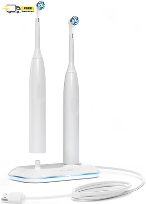$71.94 • Buy 2-In-1 Dual Toothbrush Charger Compatible With Oral B Electric Toothbrushes, Rep