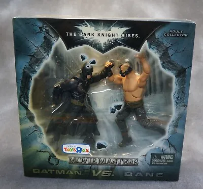The Dark Knight Rises Batman Vs Bane 2 Pack Toys R Us Exclusive Movie Masters • $47