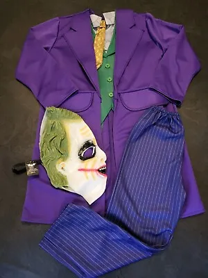 Joker Costume The Dark Knight Rises Kids Child Halloween • £18