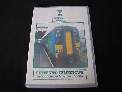 225 Studios - Return To Felixstowe - Cab Ride - Driver's Eye View - Railway -DVD • £10.99