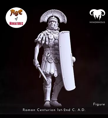 Roman Centurion Ready Pose Figure Resin 3D Printed By Minormous • $18.99