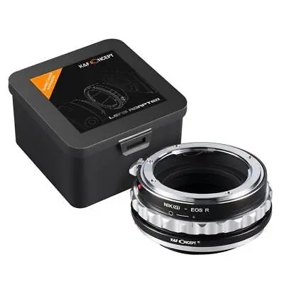 K&F Concept Manual Lens Adapter For Nikon F/Minolta MD To Canon EOS R Camera • $27.99