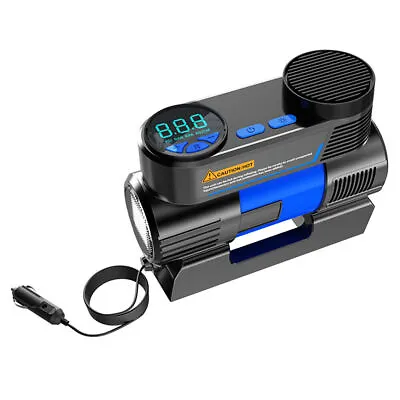 Heavy Duty 12V Electric Car Tyre Inflator 150PSI Portable Air Compressor Pump  • $34.99